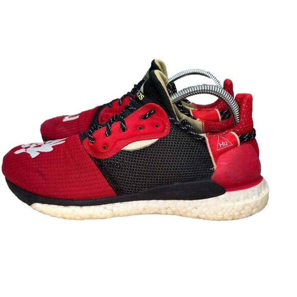 Adidas Solar HU Glide ST x Pharrell Chinese New Year 2019 Size 7.5 Red/Black